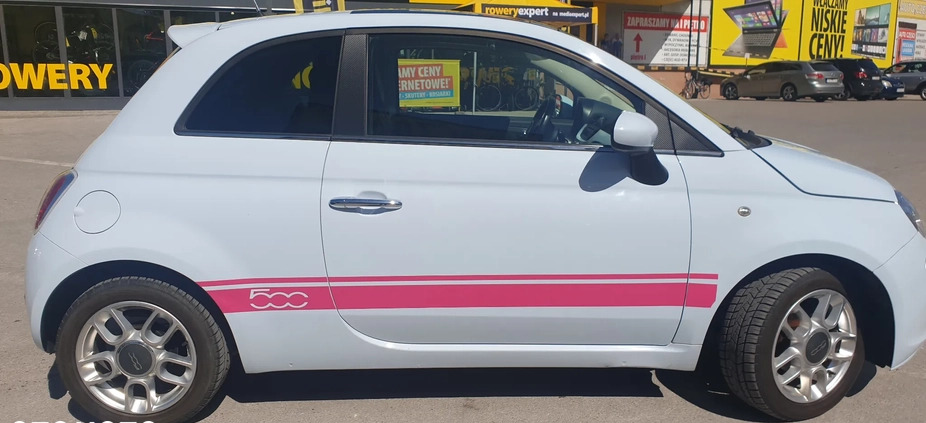 Fiat 500 cena 22500 przebieg: 172970, rok produkcji 2009 z Kielce małe 79